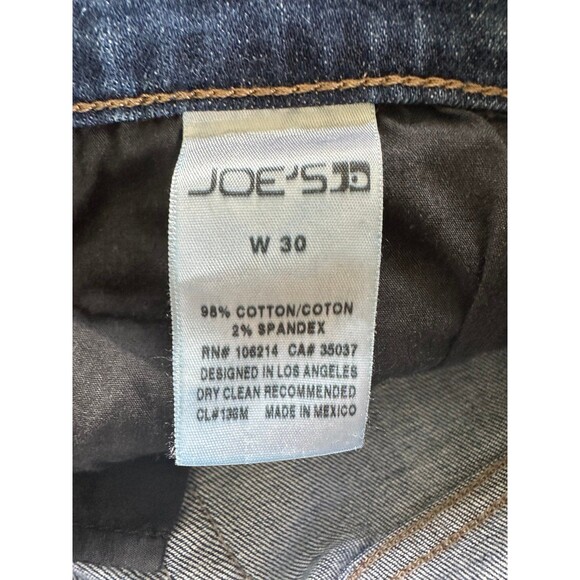 Joe's Jeans Maven Medium Wash Rolled Cuff Best Friend Crop Denim Jeans 30 - Picture 5 of 7